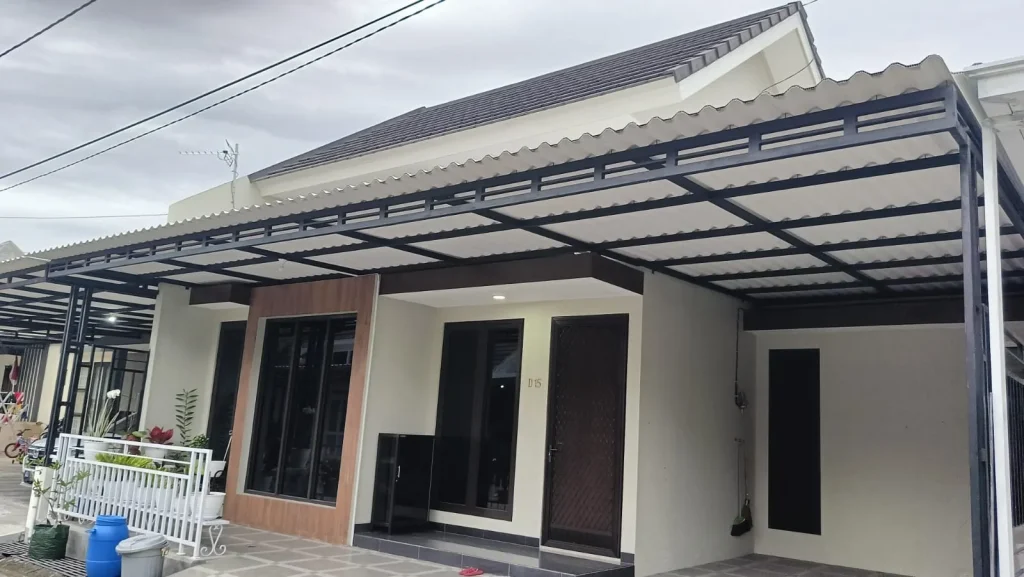 foto kanopi mewah minimalis ciamis