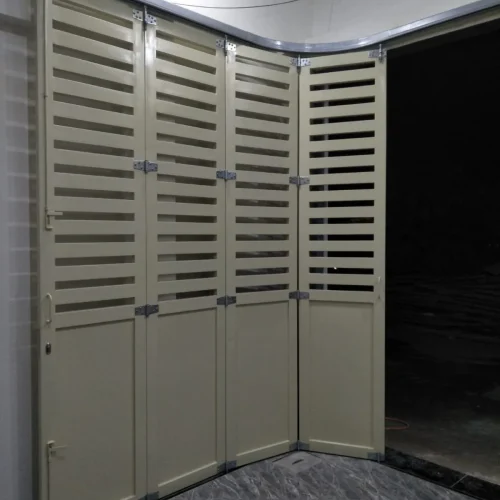 foto pintu garasi dorong lipat ciamis